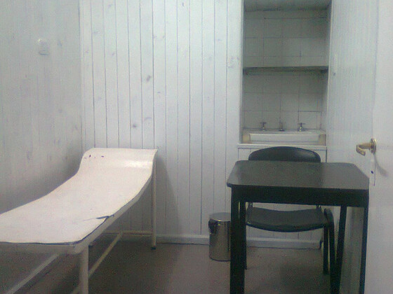 La enfermería se recuperó y podrá ser usada regularmente por los doctores. Foto: El Salaíto.