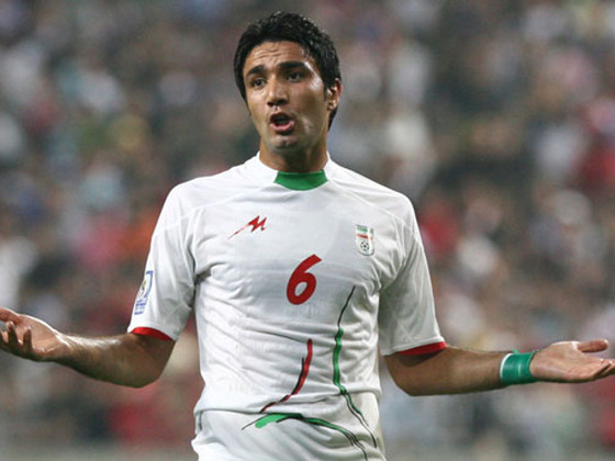 Javad Nekouman, el más talentoso jugador iraní. Algunos lo recordarán del Osasuna.
