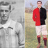 Dos grandes de principios de Siglo. Harry Hayes de Central, delantero campeón en 1908; y José Viale de Newell's, representante de nuestra Liga en la Selección Nacional.