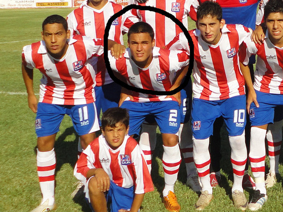 Adriel Breitembruch, el dos, hace dos años jugaba en Griffa. Hoy es lateral de Independiente.