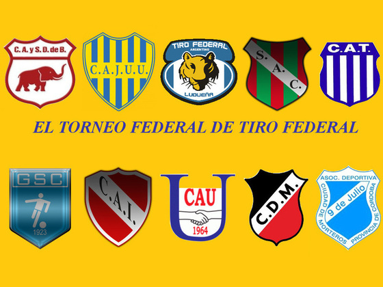 Los 10 clubes que compartir&agrave;n la Zona 2 con Tiro Federal. El Torneo va hasta diciembre.