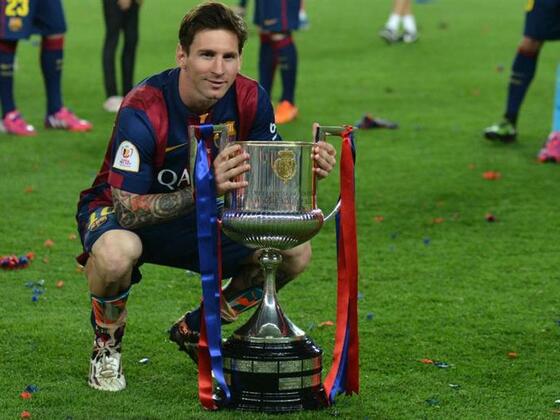 Messi suma 24 t&iacute;tulos y el 6/6 podr&aacute; ampliar la cifra en la final de la Champions.