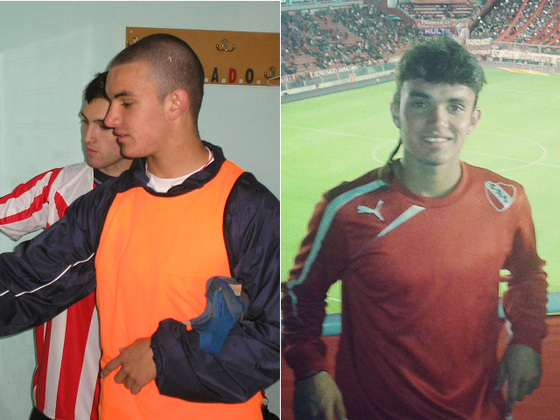 Pablo Pereyra llegó a jugar en la primera "charrúa". Ahora mudó sus sueños al rojo.