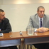 Guillermo Gutiérrez (izquierda) y Mario Giammaría, durante la reunión de este miércoles.
