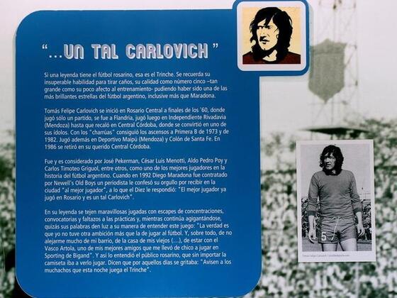 El "Trinche" Carlovich, una leyenda de Central Córdoba que ya es mito en el ambiente del fútbol local y nacional