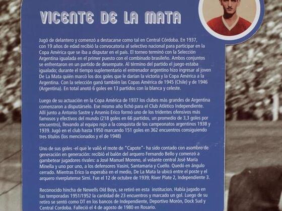 Vicente "Capote" de la Mata, un goleador único con una carrera prolífica