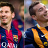 Lionel Messi fue el mejor afuera, Marco Ruben el mejor acá. Ambos un orgullo rosarino.
