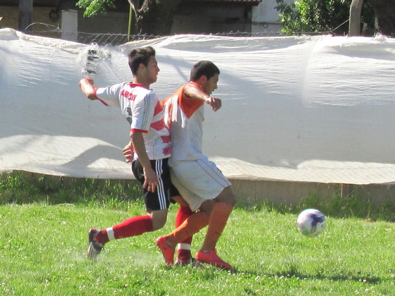 Luciano Leguizamón y Danilo Córdoba tuvieron un duelo aparte que duró 24 minutos.