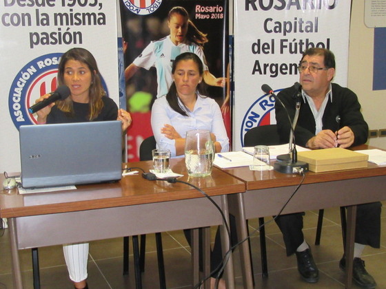 La Dra. María Noel Martino, se refirió a los contratos de los DT's y a sus vericuetos legales.