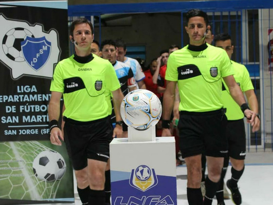 Sebastián Tessandori y Bruno Cejas, ambos árbitros de nuestra Liga, también se lucieron.