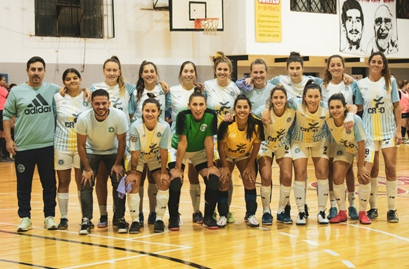 El plantel de Hori, con el sueño de hacer historia en San Luis. Fotografía gentileza de Cuna Del Futsal.