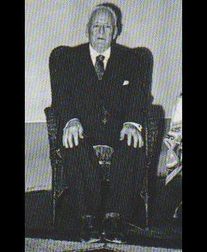 Thomas Hooper, socio fundador de Central, y el primer vicepresidente del club.