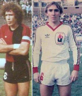 Dos defensores. Daniel Killer también jugó en Ñuls. Fue 1981. Jorge Pautasso debutó en 1982.