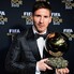 Lionel Messi recibe por cuarta vez el FIFA Ballon D'Or. Fuente: Getty Images
