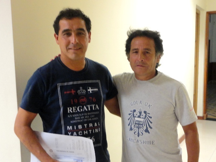 Carrizo y López descontracturaron la previa, quitándole tensión al interesante choque.
