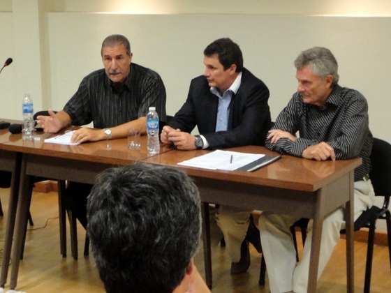 El máximo directivo de la ARF, explicando los alcances del nuevo beneficio gestionado.