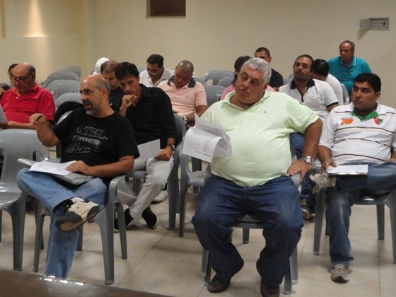 No es obligación para los delegados presenciar los sorteos. Aún así, hubo muchos presentes.