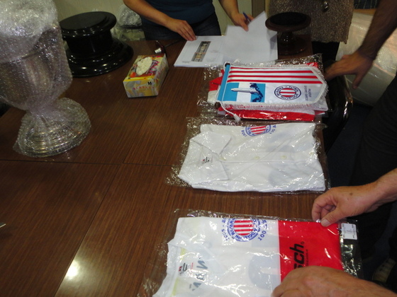 Las históricas camisetas que vestían los Seleccionados de nuestra ciudad.