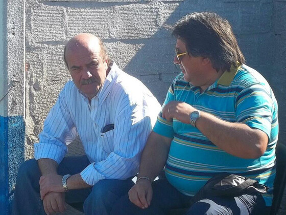 Norberto Speciale, Presidente canalla, estuvo en Fábrica de Armas acompañando a Central B.