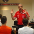Vicente De Luise disertó ante los técnicos de futsal rosarinos, en una clase muy instructiva.