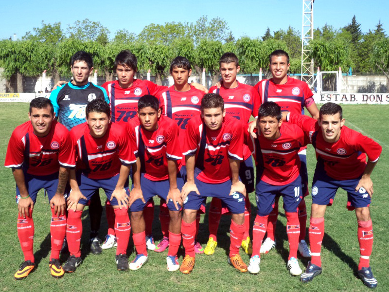 El último equipo charrúa, que salió a jugar ante Unión de Álvarez. Foto: Juan José Cavalcante.