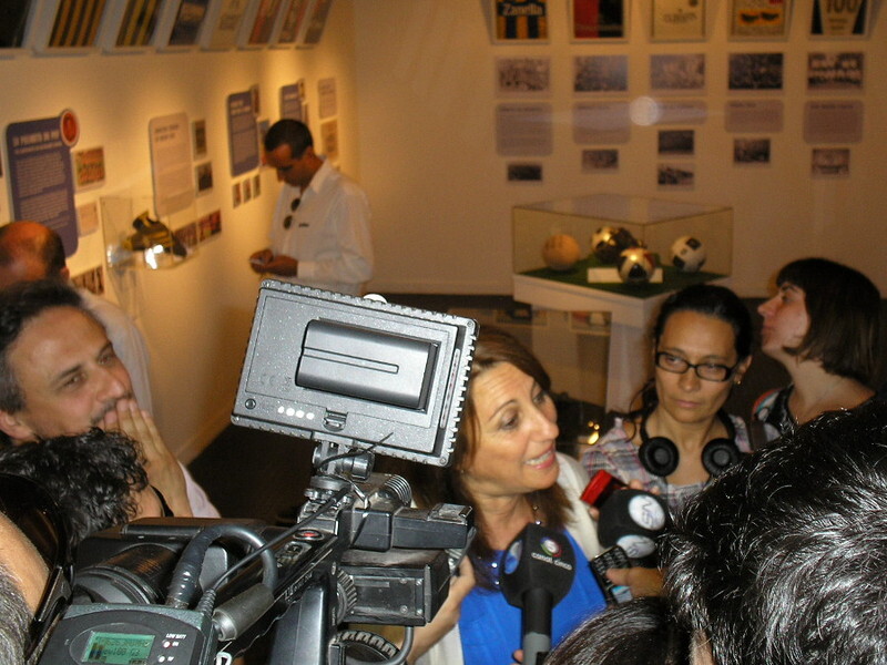 La intendenta Fein ya recorrió la Muestra en la "Avant-Premiere" realizada el martes.