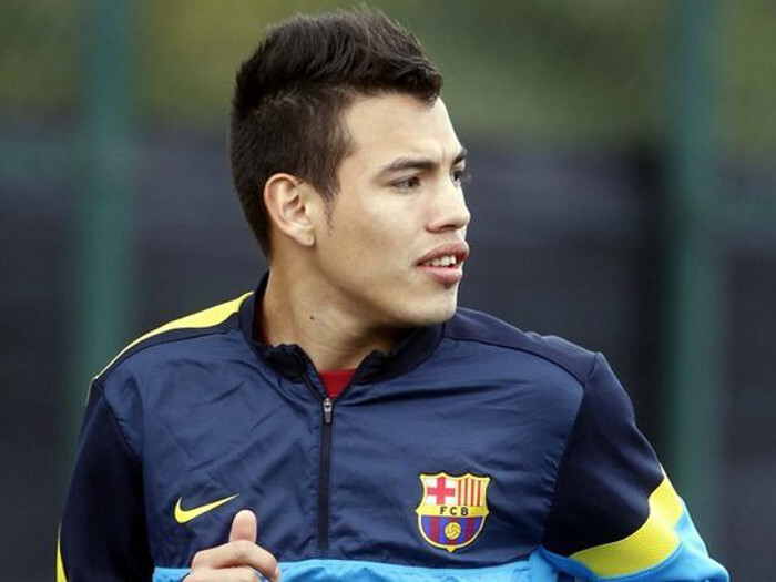 Maxi Rolón es un delantero con gran explosión, y en el Barça siguen de cerca su evolución.