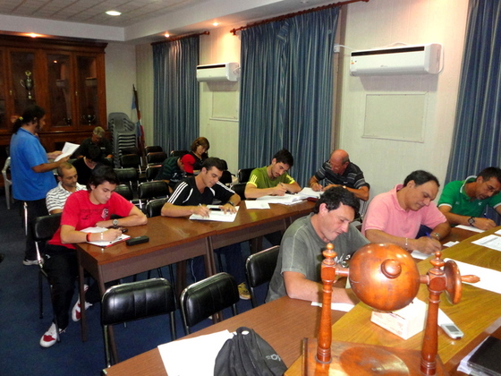 Los delegados se hicieron presente en buen número para darle forma a los torneos.