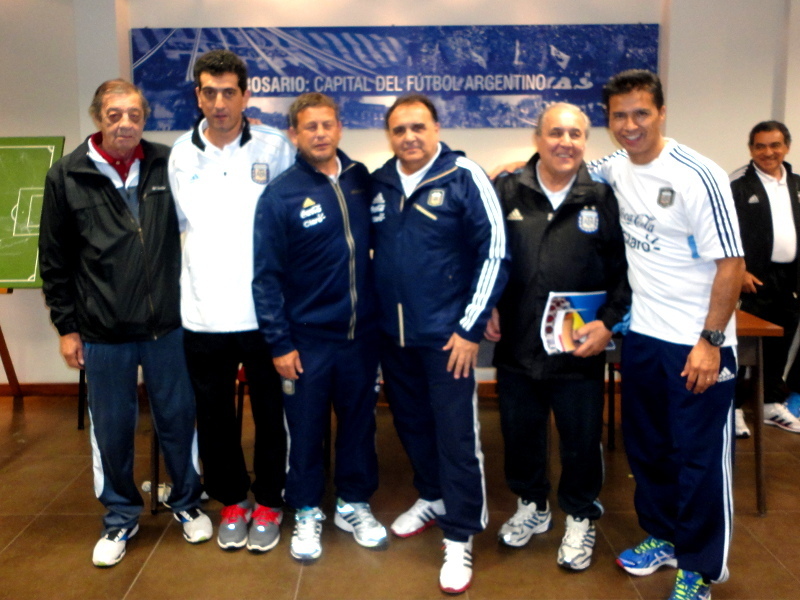 De izquierda a Derecha: Espósito, Pezzotta, Rosen, Scime, Coerezza y Lechner.