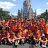 La más emblemática foto de todos los años: Con el castillo de Disney World de fondo.