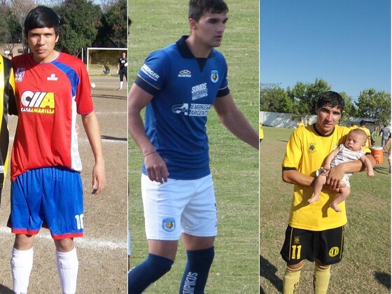 Fernando Enriquez, Guido Carloni y Lucas Ortega, compiten por ser el goleador del torneo.
