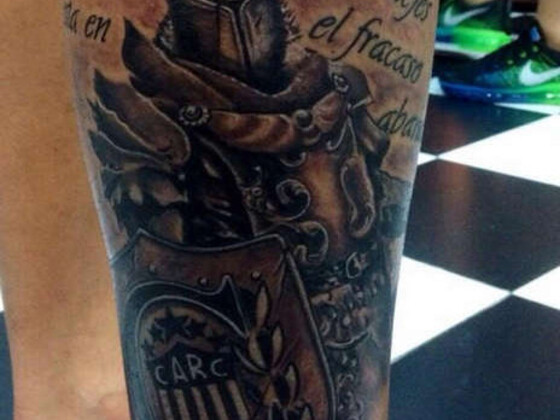El tatuaje de &Aacute;ngel Correa; un canalla en el Atl&eacute;tico de Madrid.