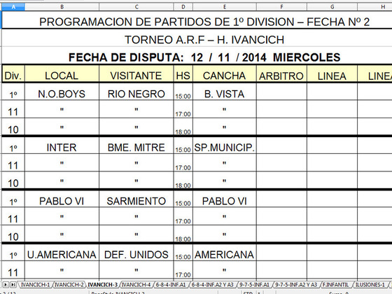 En siete d&iacute;as se jugar&aacute; toda la primera fase del Ivancich. &Uacute;ltimo desaf&iacute;o para los equipos.