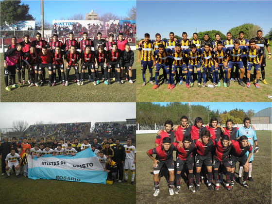 Los &uacute;ltimos cuatro campeones del Ivancich: Newell's, Oriental, Uni&oacute;n y Rosario Central.