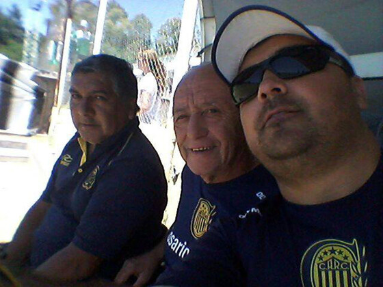 Walter Palma y sus colaboradores previo a la final que se jugó este viernes en Mendoza.