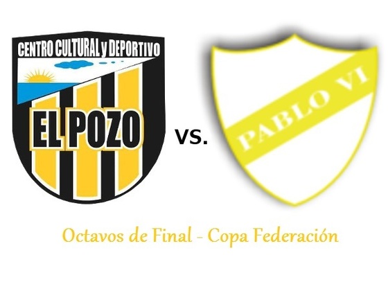 El Centro Cultural y Deportivo El Pozo, ser&aacute; el primer rival de Pablo VI en esta Copa.