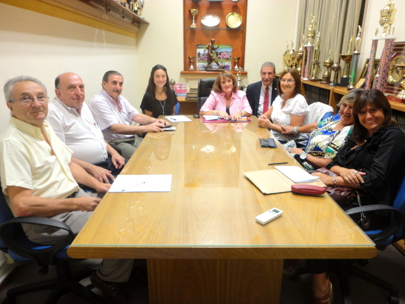 D'ascanio, Capella, Busso, Escobar, Pellegrini, Giammaría, Manzur, Figari y Edreira.