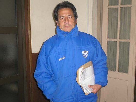Carlos "cilindro" López es el "hombre orquesta" de Arijón. Es presidente, técnico, delegado y coordinador.