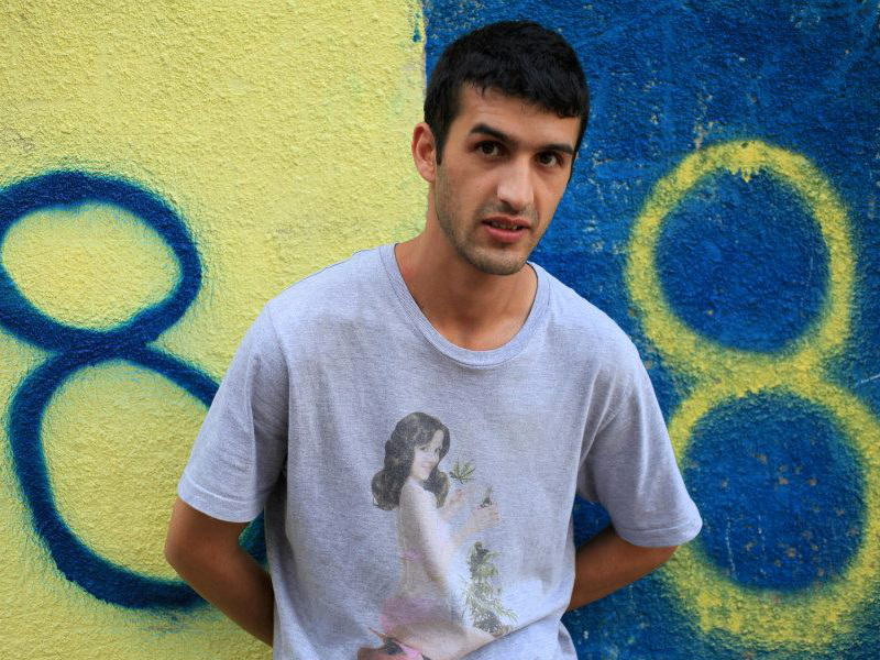 El "Tapa" Brulé hoy. Tiene 28 años y juega al fútbol una vez por semana con amigos.