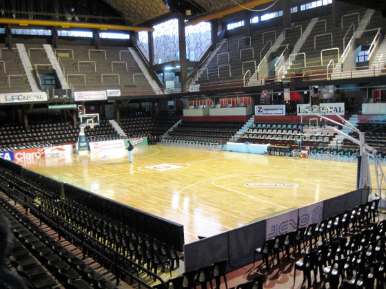 El Estadio Cubierto de Newell's, otro tradicional escenario de grandes eventos en Rosario.