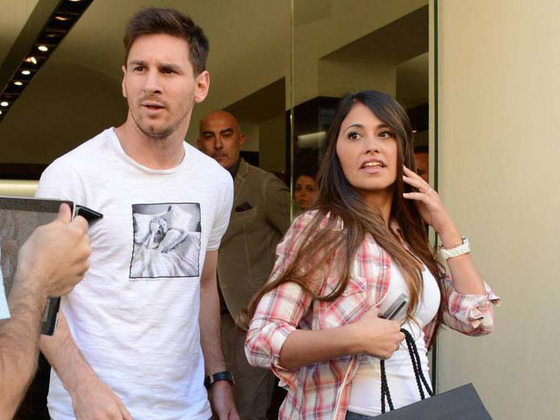 Lionel Messi y Antonella Roccuzzo se encontraban descansando en nuestra ciudad.