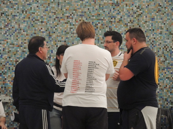 Los coordinadores (ARF, NOB y RC) y encargados de seguridad en permanente contacto.