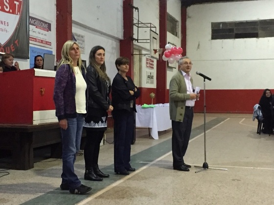 El Vice-presidente Mario D'ascanio agradece a todas las familias y destaca el comportamiento de los deportistas