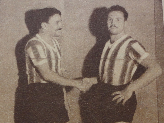 Casalini y Casagrande, defensores del combinado de la ARF que jugaron la Copa Rosario.
