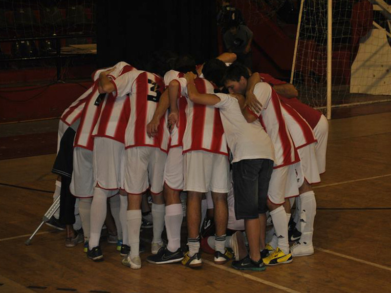 El equipo de Rodrigo Aldaz, uno de los más fuertes de la ARF. Fotos: U. Americana Facebook.