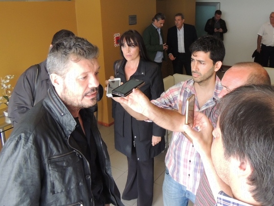 El Vice de San Lorenzo se reunió con dirigentes de Rosario Central y Newell's Old Boys.