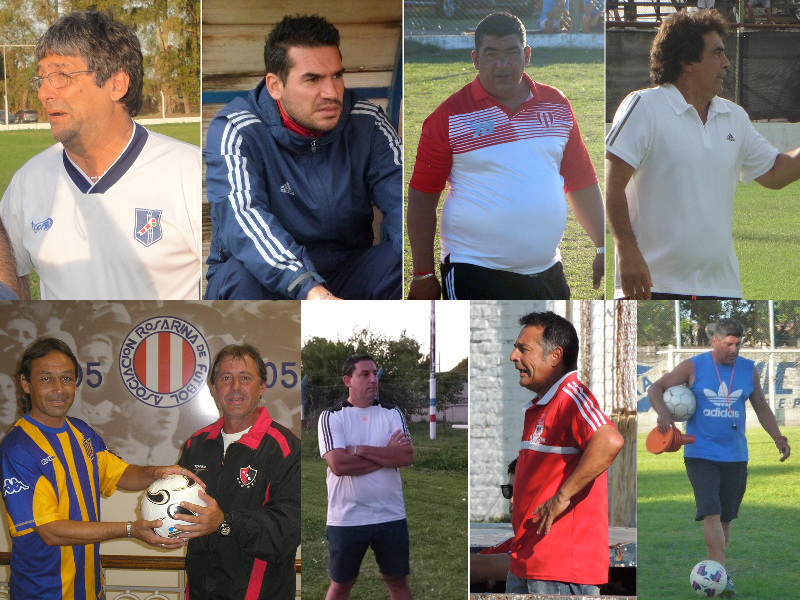 Ocho de los 15 técnicos que, en principio, arrancarán dirigiendo a los equipos del Molinas.