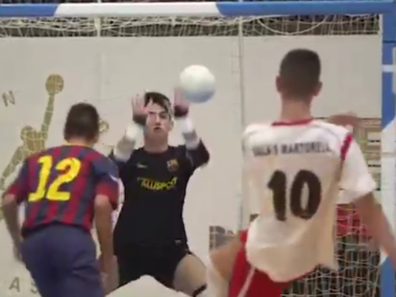 El Barcelona de España es uno de los principales animadores de este torneo de Futsal.