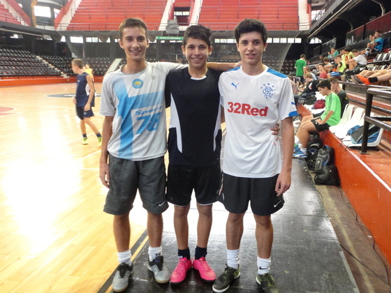 En nota con Rosario Fútbol los chicos se mostraron distendidos, felices y muy motivados.