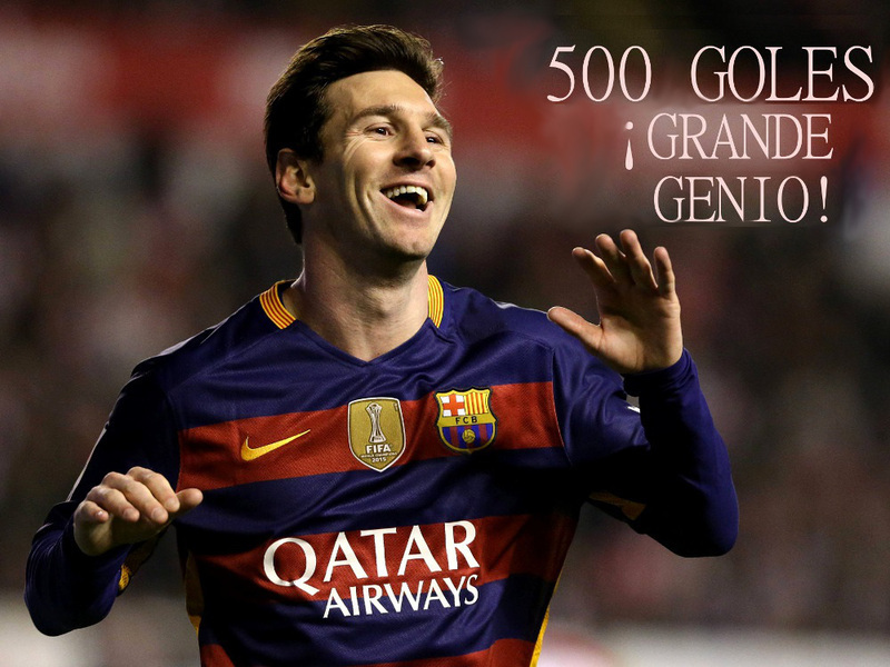 Messi y su astronómica cantidad de goles en 11 años de carrera. Orgullo de los rosarinos.